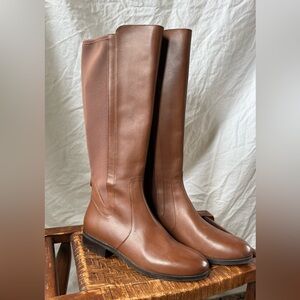 Cole Haan Noelle Brown Riding Boots